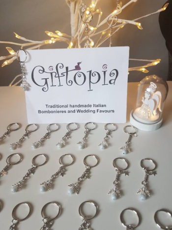 Angel key ring favour - Image 2